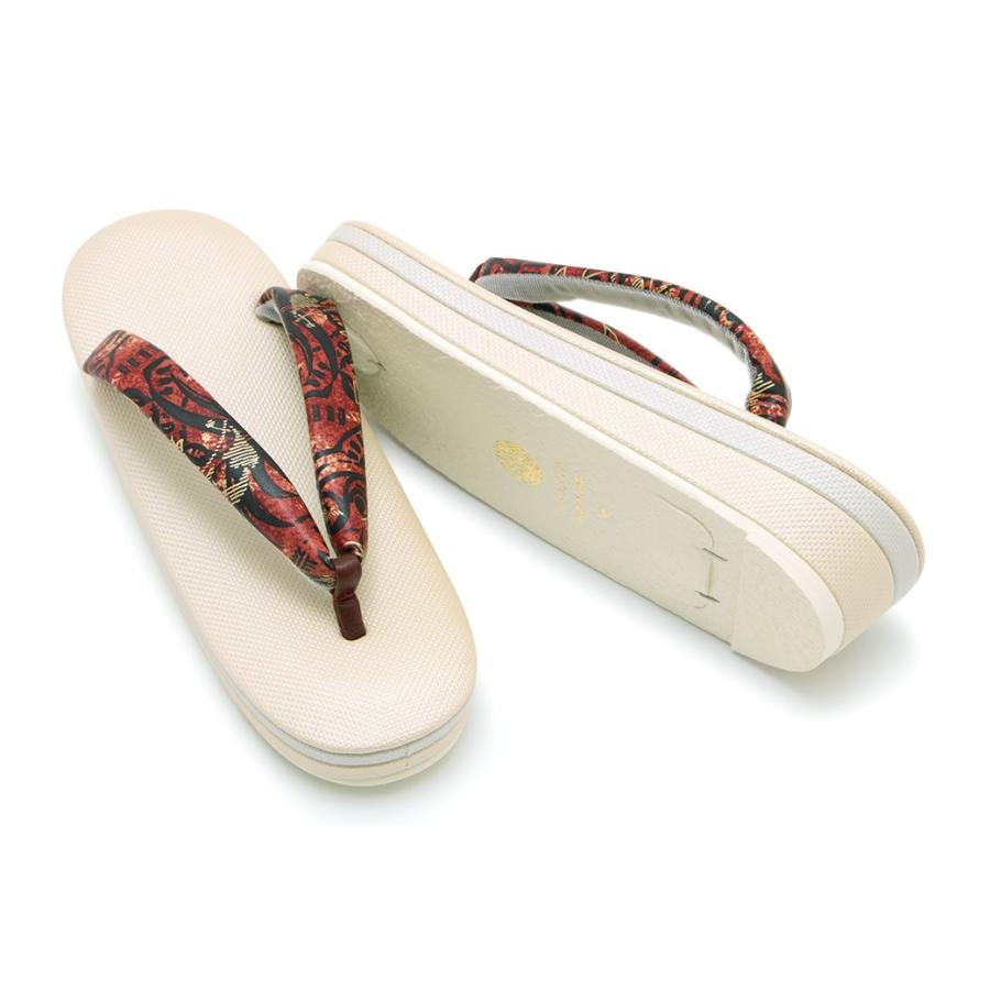 SOUBIEN（創美苑） 草履 レディース 女性 岩佐謹製 白茶色 ライト