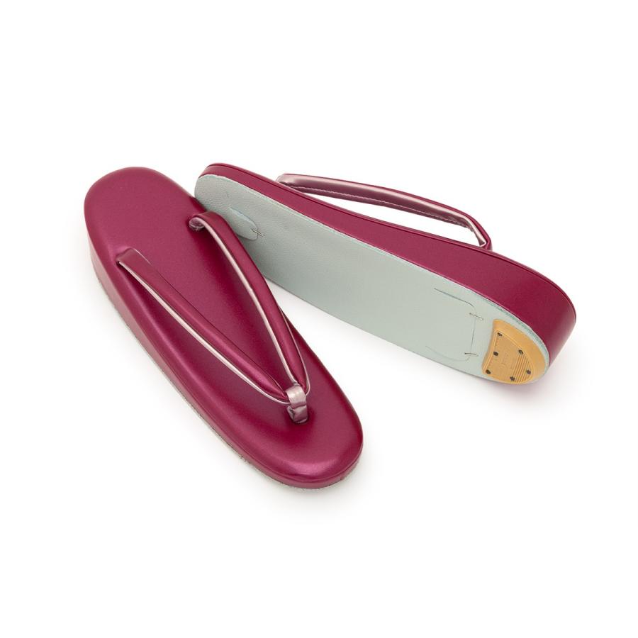 SOUBIEN（創美苑） 草履 レディース 小紋用 色無地用 紬用 ワイン