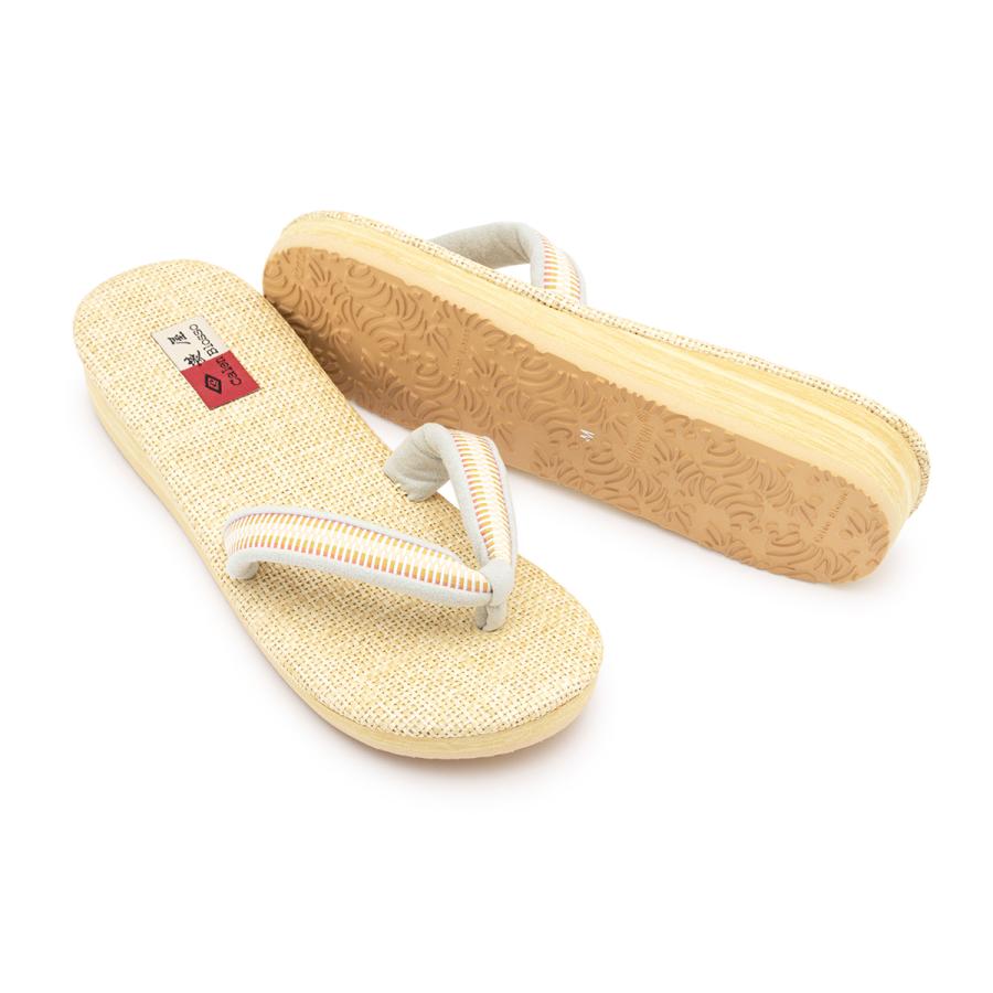新発売の 草履 レディース カレンブロッソカフェ草履 浴衣 夏 ベージュ 真田紐 足型 一枚芯 カジュアル 日本製 ぞうり 女性 S M L 100 の保証 Www Muslimaidusa Org