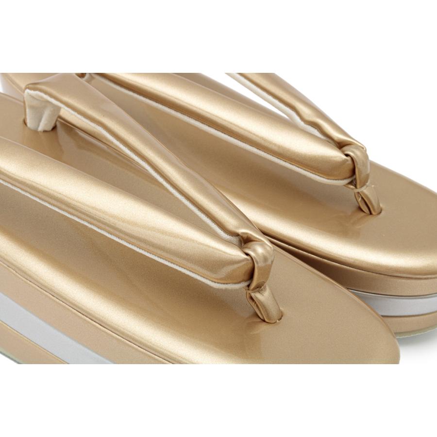 成人式 草履 振袖 厚底 袴 卒業式 ぞうり 盛装 金 銀 シンプル エナメル 三枚芯 クッション ゾウリ レディース 女性用 送料無料 SOUBIEN（創美苑） 成人式 草履 レディース 厚底 袴 卒業式 振袖用