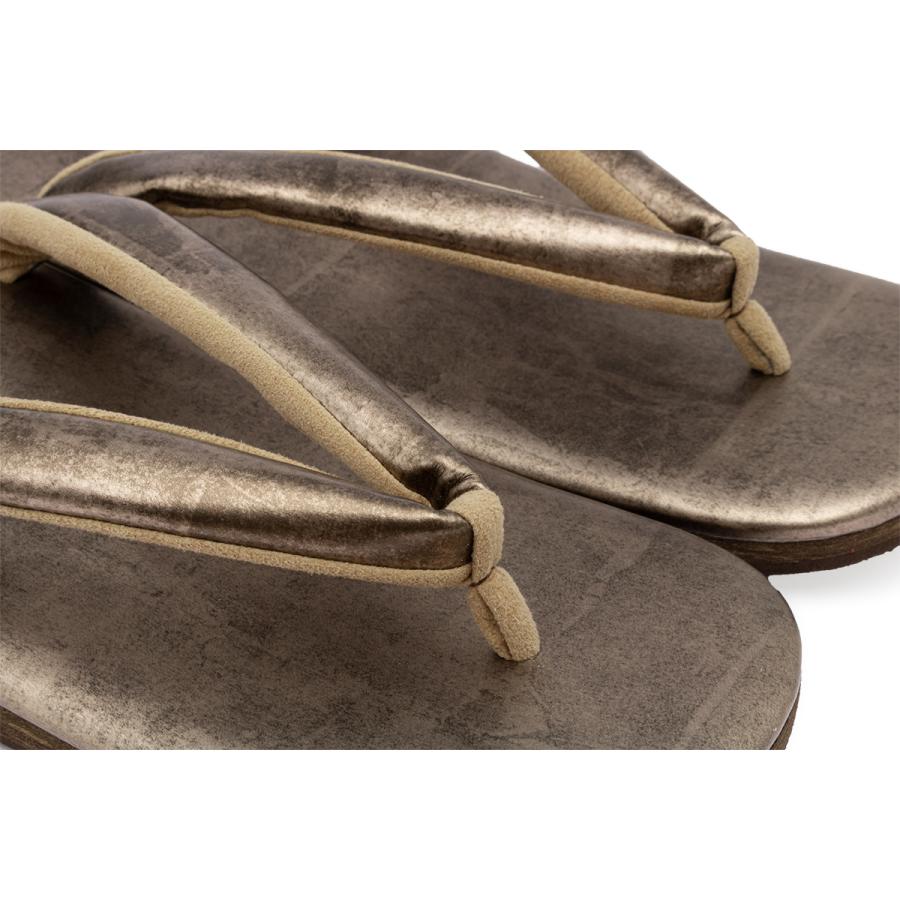 SOUBIEN（創美苑） 雪駄 メンズ おしゃれ 日本製 革 カレンブロッソ