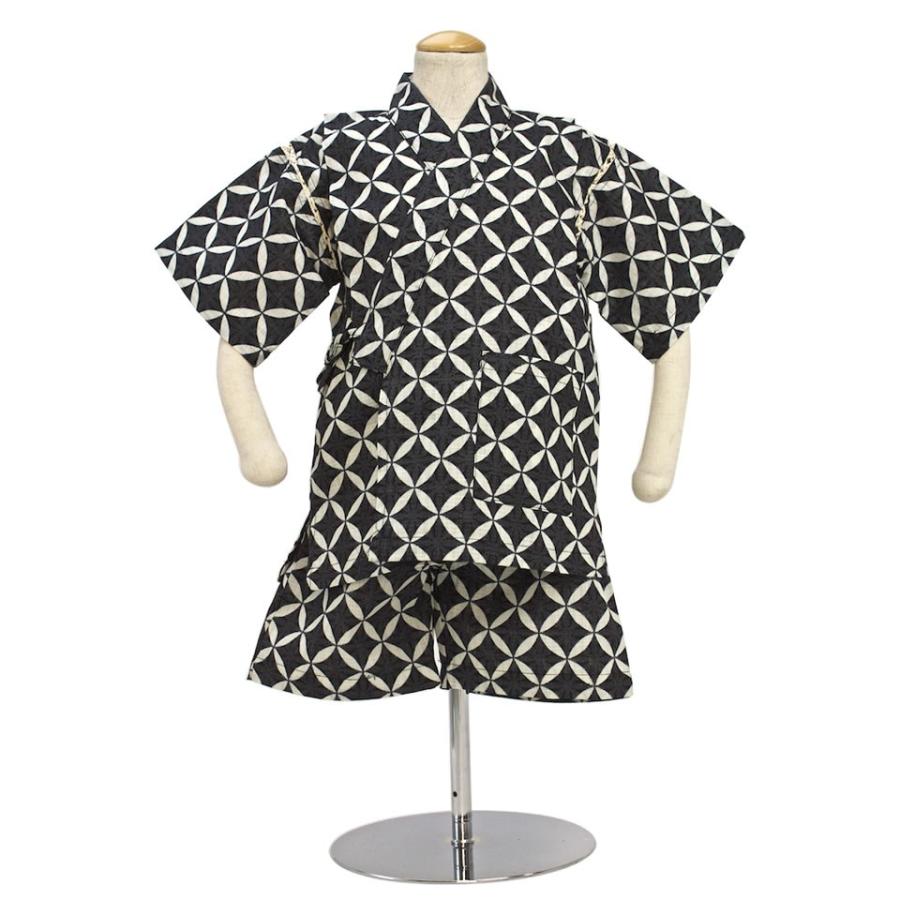 甚平 男の子 キッズ じんべい 子供 Zinm36ok 3096 きもの館 創美苑 通販 Yahoo ショッピング