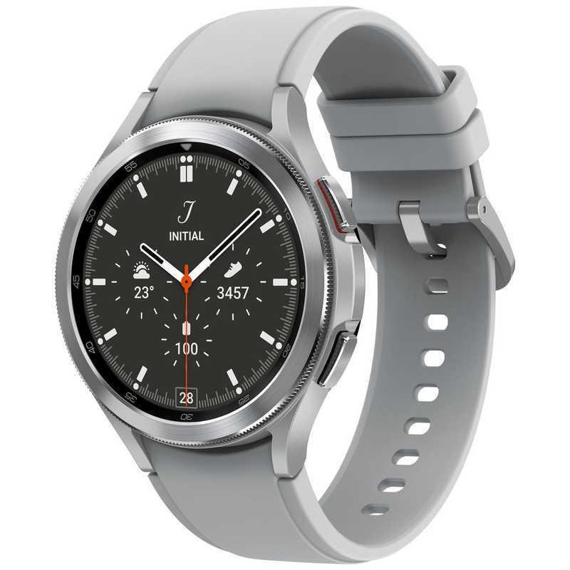 Galaxy Watch Watch4 Classic 46mm スマートウォッチ シルバー