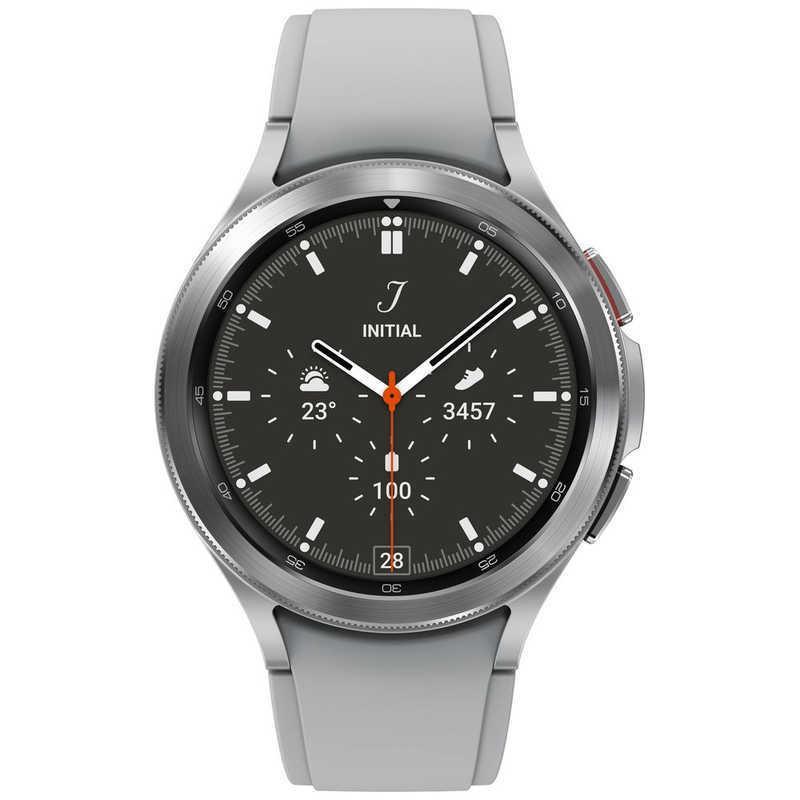 Galaxy Watch Watch4 Classic 46mm スマートウォッチ シルバー SM