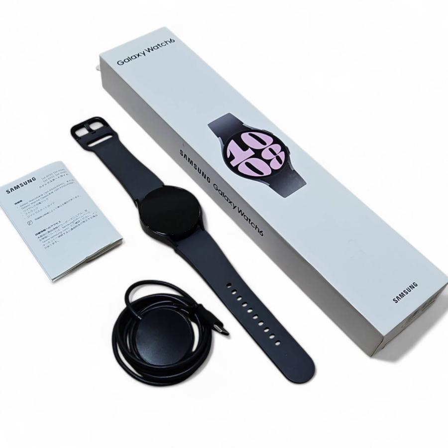 Galaxy Watch 【国内正規品】 Watch6 40mm グラファイト 黒 SM 
