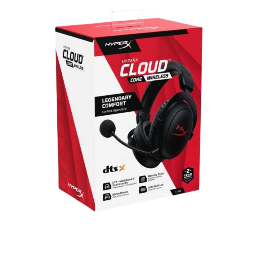 HyperX Cloud Core Wireless ワイヤレスゲーミングヘッドセット