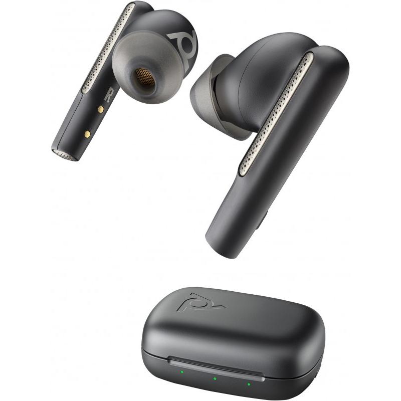 Poly Poly Voyager Free 60 MS USB-A ブラック ワイヤレスイヤホン