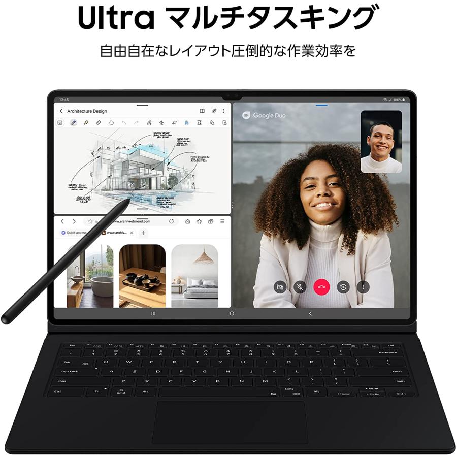 国内正規品 Galaxy Tab S8 Ultra タブレット,256GB,14.6インチ/120Hz/画面内指紋認証 有機ELディスプレイ,11,200mAh,S Pen同梱,グラファイト｜sougouonlineshop｜07