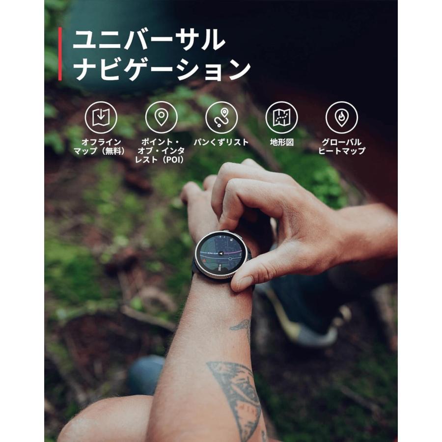スント SUUNTO RACE ALLBLACK レース オールブラック スマートウォッチ デュアルバンド GPS 心拍計 ランニング マラソン トレイルランニング 防水 トラッカーの画像