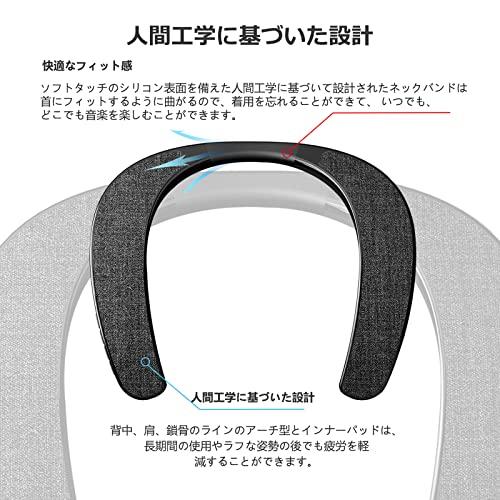 Smalody ネックスピーカー Bluetooth ワイヤレス 首掛け スピーカー 15時間連続再生/TFカードスロット/内蔵マイク オーディ|sougoutu-han-mike|03