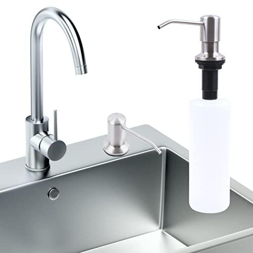 [BROWN PARKER] ソープディスペンサー （埋め込み式/500ml） ディスペンサー キッチン洗剤 ポンプ式