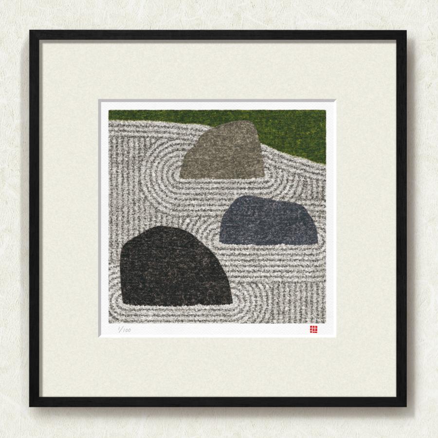 絵画 和風 風水 抽象画 壁掛け 版画 玄関 おしゃれ モダン 侘び寂び