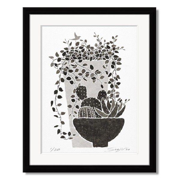 額付 ローレンロス 絵画 直筆サイン入 高画質プリント 富士山 虹