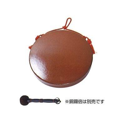 銅鍵重目/上色(人絹朱紐付) 9寸