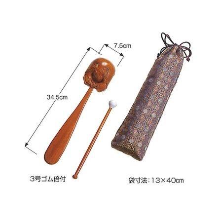 正座杢魚セット(金欄袋付)