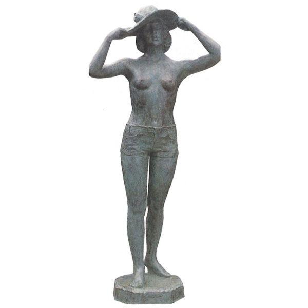 山崎猛 裸婦像 ブロンズ像