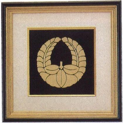 パネル 家紋額 [ 銅製 ] （20号）