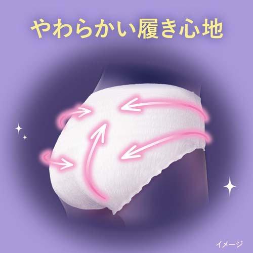 Kao（花王） ロリエ 朝までブロック 安心ショーツ ( 5コ入*3コセット