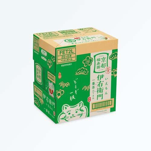 伊右衛門（サントリー） サントリー 緑茶 伊右衛門 ( 2L*6本入*2