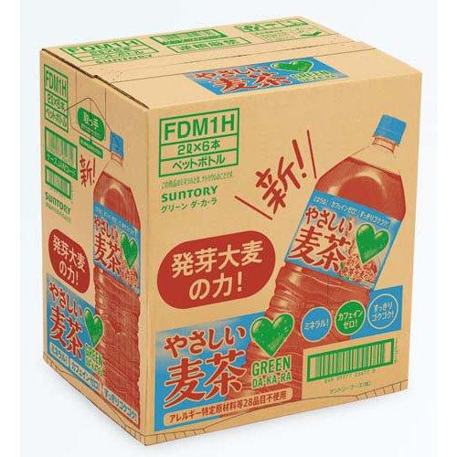 GREEN DA・KA・RA(グリーンダカラ) やさしい麦茶 ( 2L*12本