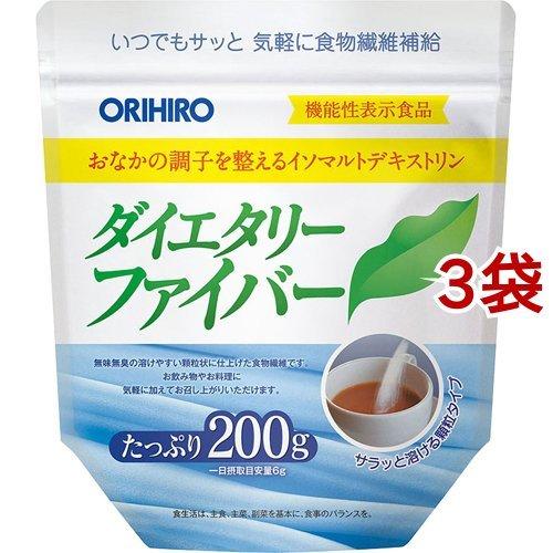 オリヒロ ダイエタリーファイバー 顆粒 ( 200g*3セット )/ オリヒロ