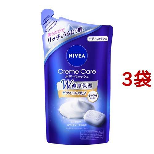 ニベア クリームケア ボディウォッシュ ヨーロピアンホワイトソープ つめかえ用 360ml 3コセット ニベア 18818 爽快ドラッグ 通販 Yahoo ショッピング