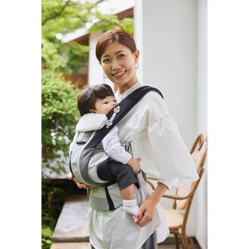 EBC オムニブリーズ グレーパッチワーク ( 1個 )/ エルゴベビー : 爽快