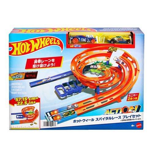 ホットウィール スパイラルレース プレイセット ミニカー2台付 ホットウィール スパイラルレース プレイセット ミニカー2台付