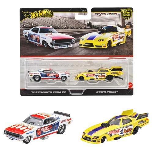 ホットウィール プレミアム 72プリムス クーダ FC／ロブ・ン・ピンクス
