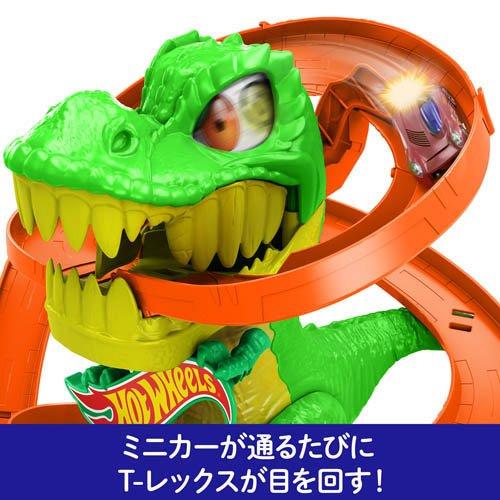 ホットウィール T-レックス バトルプレイセット ミニカー1台付 JBM73