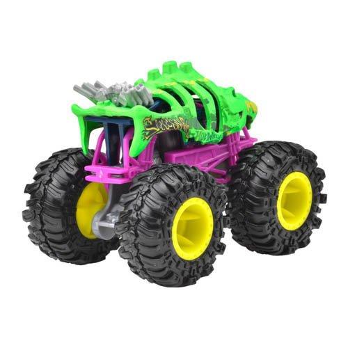 ホットウィール モンスタートラック 1：64 スケルサウルス ミニカー