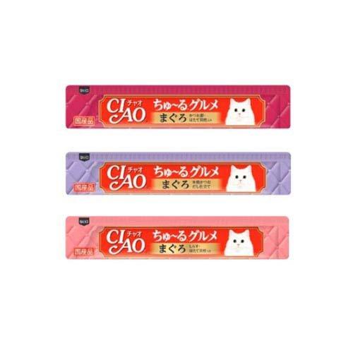 チャオ ちゅ〜るグルメ まぐろバラエティ ( 60本入×2セット(1本14g
