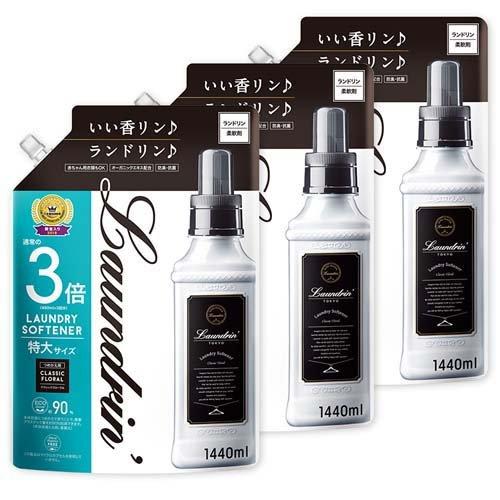 ランドリン クラシックフローラル 1440ml 5個セット Amazon | 《5個セット販売》 ランドリン 柔軟剤 詰め替え クラシック