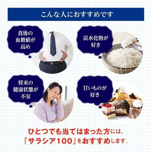 サラシア100 約20日分 食後の血糖値が高めの方に ( 60粒入×2コセット
