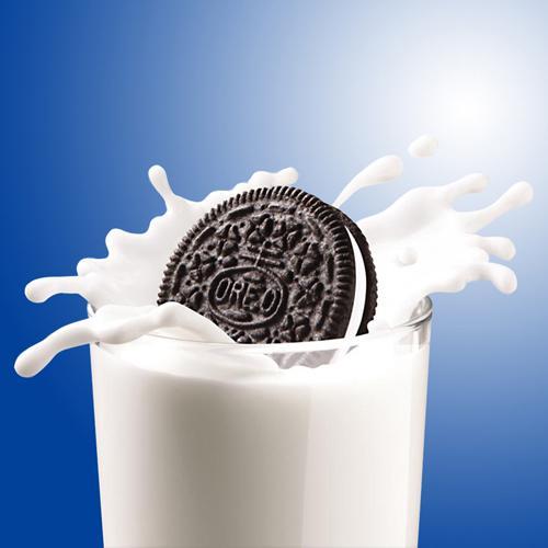 オレオビッツサンドチョコレートクリーム、いちごクリーム、バニラ