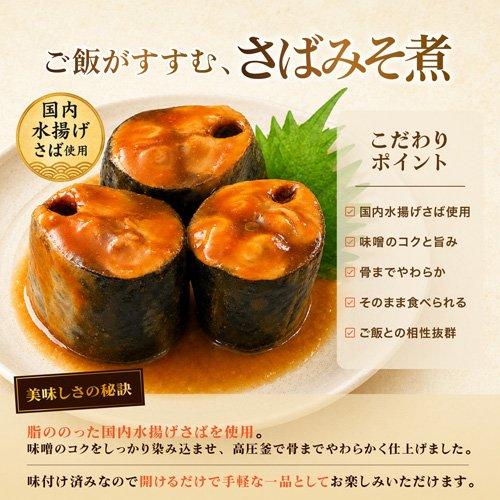 トミナガ 国産さば みそ煮 缶詰 国内水揚げさば 国内加工 富永 ( 150g