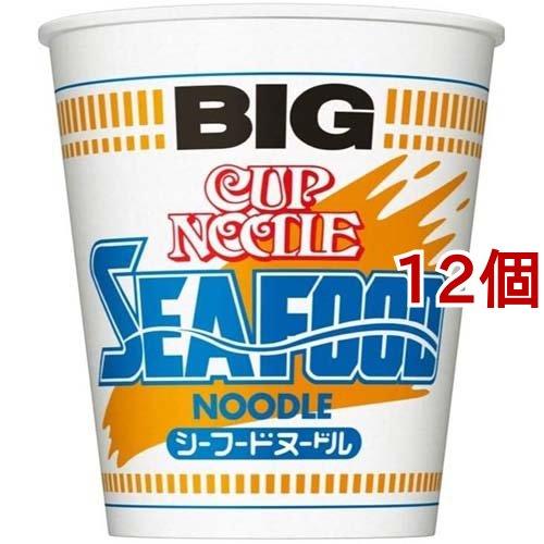 日清 カップヌードル シーフードヌードル ビッグ ( 12コ