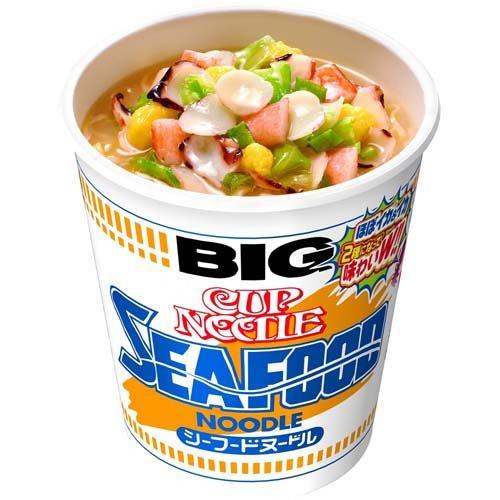 日清 カップヌードル シーフードヌードル ビッグ ( 12コ