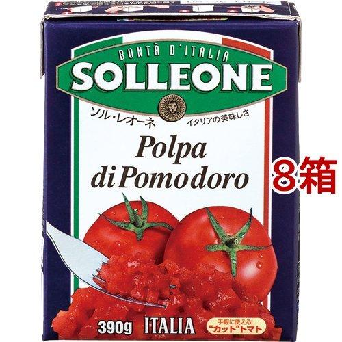 ソル レオーネ 最安値挑戦 ダイストマト 国内正規品 紙パック 8箱セット 390g SOLLEONE