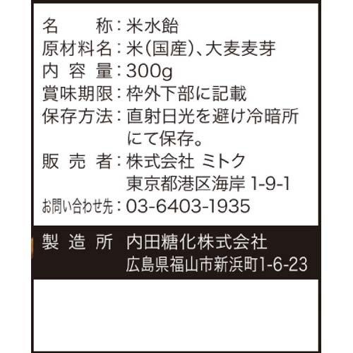 ミトク 米水飴 ( 300g*3コセット )/ ミトク｜soukai｜03