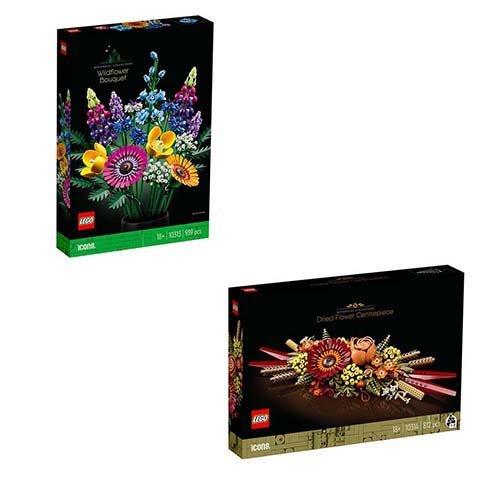 レゴ(LEGO) お花セット ドライフラワー +ワイルドフラワー ( 1セット 