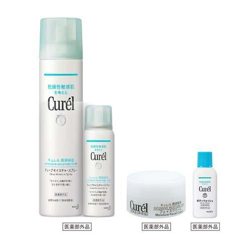 キュレル ディープモイスチャースプレー +フェイスクリーム ボディ