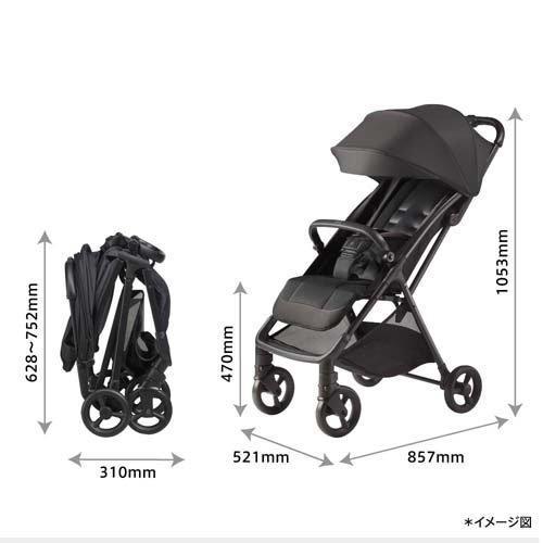 アップリカ ヴィット ブラック+シートライナー ブラック ( 1セット