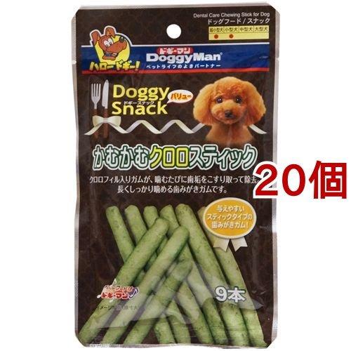 ドギーマン ドギースナックバリュー かむかむクロロスティック 9本入 コセット ドギーマン Doggy Man 爽快ドラッグ 通販 Yahoo ショッピング