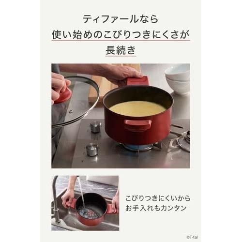 ティファール IHルージュ・アンリミテッド シチューポット 20cm G26244