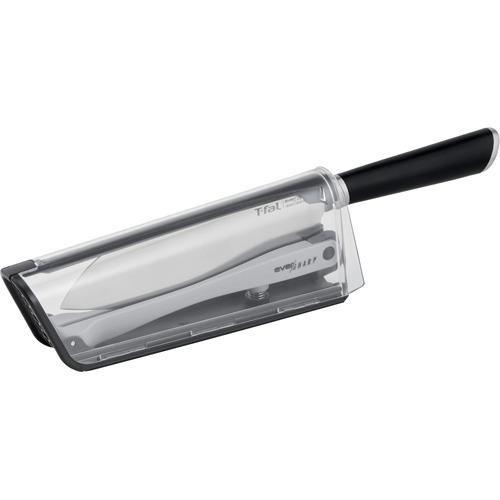 T-fal エバーシャープ三徳16.5cm＆エクセレンスフライパン24cm ２点 ティファール エバーシャープ 三徳ナイフ16.5cm K255S2 ( 1本
