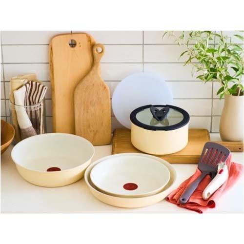 T-fal インジニオ・ネオ IHパレット ハニーベージュ 8点セット ティファール インジニオ・ネオ IHパレット 8点セット ハニーベージュ