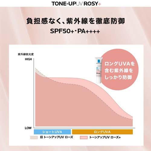 ラ ロッシュ ポゼ トーンアップUV ローズ+ 日やけ止め ( 30mL