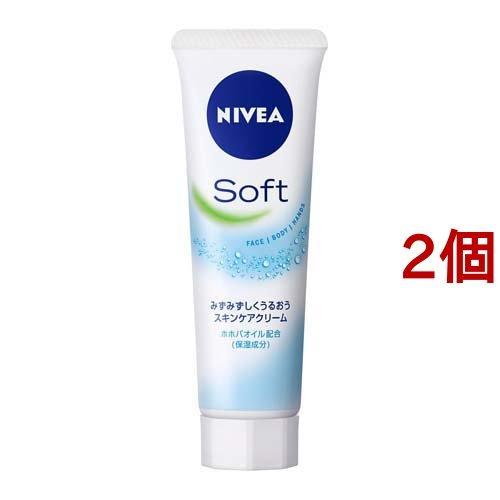 Kao ニベアソフト スキンケアクリーム ( 50g*2コセット )/ ニベア
