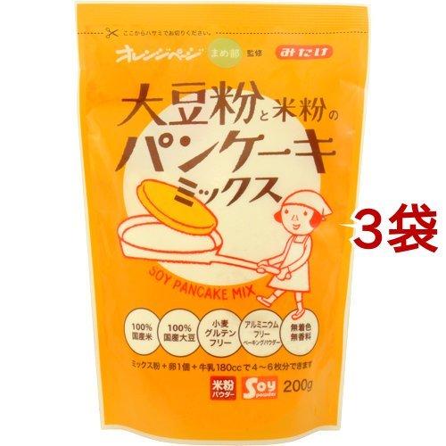 大豆粉と米粉のパンケーキミックス 0g 3コセット 爽快ドラッグ 通販 Yahoo ショッピング